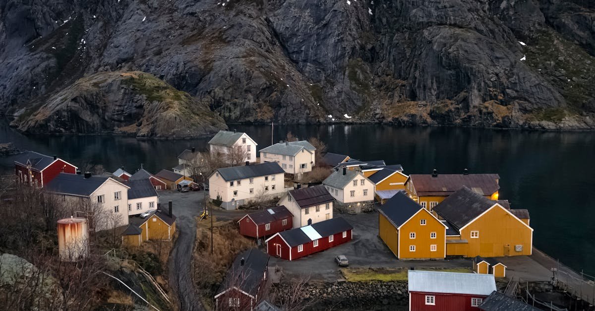 Arquitectura | Noruega | Casa de colores | Cultura